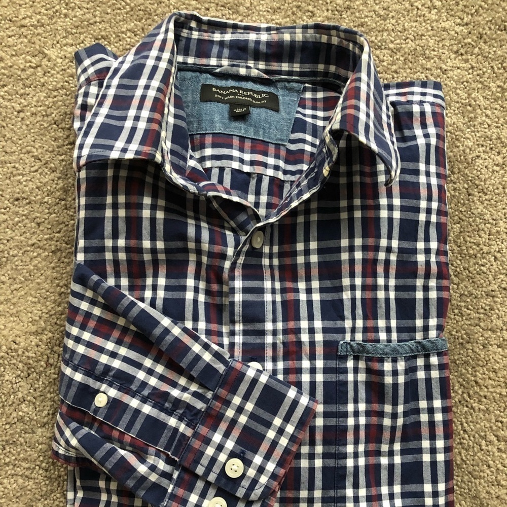 Men’s Banana Republic LS Button Down